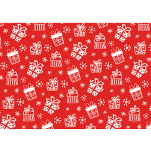 SUSY CARD Papier cadeau de Noël 'Cadeau rouge'