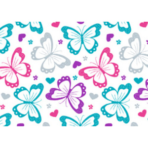 SUSY CARD Papier cadeau 'Farfalle', sur rouleau