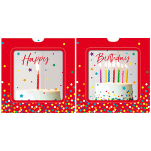 SUSY CARD Carte d'anniversaire 3D Sliding card 'Ballons'