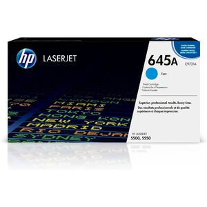 hp Toner hp 645A pour Color LaserJet 5500, cyan  - 33613