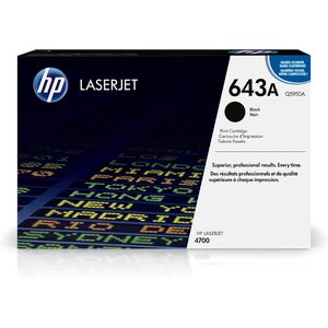 hp Toner hp 643A pour Color LaserJet 4700, noir  - 30060