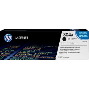 hp Toner hp 304A pour Color Laserjet CP2025, noir  - 32702