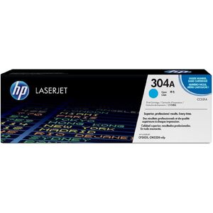 hp Toner hp 304A pour Color Laserjet CP2025, cyan  - 32704
