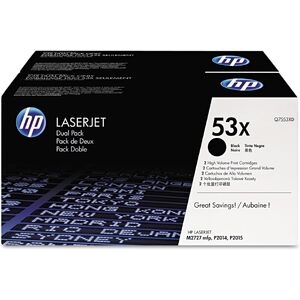 hp Toner pour hp LaserJet P2015/P2015X, HC, noir, 2 pièces