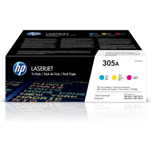 hp Toner hp 305A pour Color LaserJet MFP M451dw, 3 couleurs