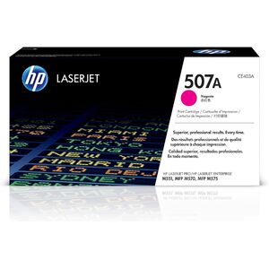 hp Toner hp 507A pour Color LaserJet M551dn, magenta