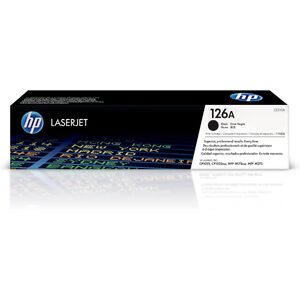 hp Toner hp 126A pour Color LaserJet CP1025, noir  - 32711