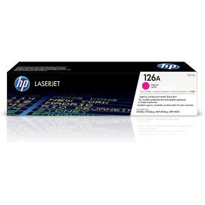 hp Toner hp 126A pour Color LaserJet CP1025, magenta  - 36018