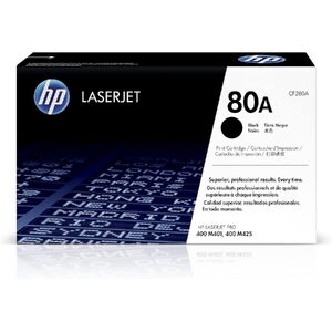 hp Toner 80 A pour hp LaserJet Pro 400, noir  - 36014