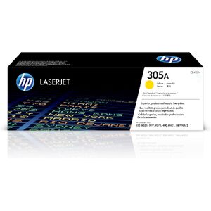 hp Toner hp 305A pour Color LaserJet Pro M451dn, jaune  - E412A