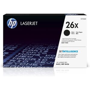 hp Toner 26X pour hp LaserJet Pro M-402, noir