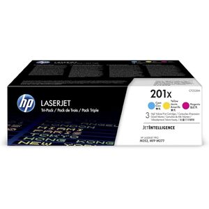 hp Toner hp 201X pour LaserJet Pro M252n, 3 couleurs