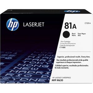 hp Toner hp 81A pour OfficeJet Pro 8730, noir