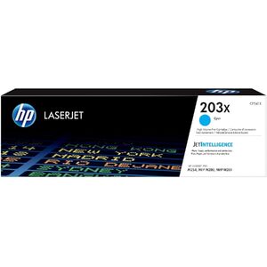 hp Toner hp 203X pour LaserJet Pro M254dw, cyan