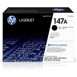 hp Toner hp 147A pour LaserJet Enterprise M611dn, noir