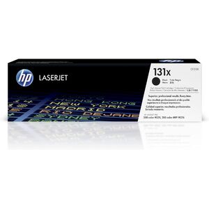 hp Toner no. 131X CF210X pour hp LaserJet série pro, noir  - F210X