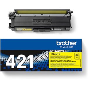 brother Toner pour brother HL-L8260CDW, jaune  - TN-421Y
