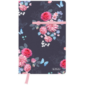 herlitz Carnet de notes Young Ladylike 'Flowers', A5,