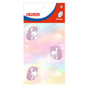 herlitz Etiquettes pour livres Licorne, 76 x 35 mm