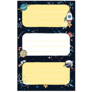 herlitz Etiquettes pour livres Space, 76 x 35 mm