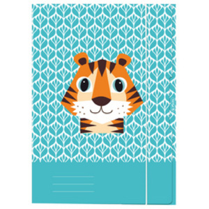 herlitz Carton à dessin 'Cute Animals Tiger', A3