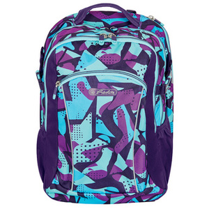 herlitz Sac à dos scolaire Ultimate 'Camo Purple'