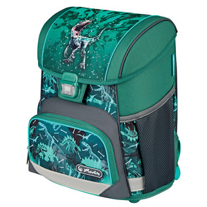 herlitz Cartable Loop Plus 'Green Rex'