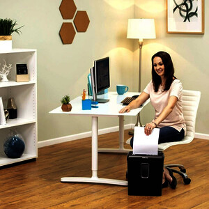 Fellowes Destructeur de documents Powershred p-30C, noir,