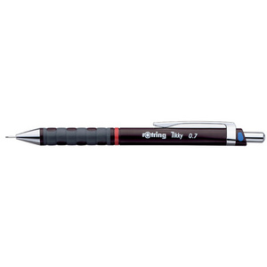 rotring Porte-mines fin Tikky 0,7 mm, rouge vin