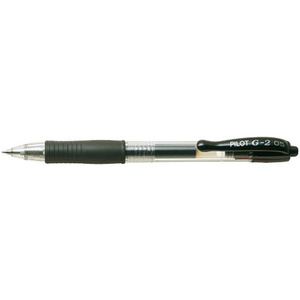 PILOT Stylo roller à encre gel G2 05, noir  - 13308