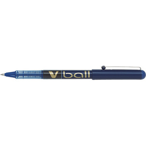 PILOT Stylo roller V Ball 1.0, pointe métal, noir