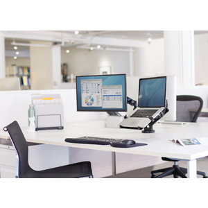 Fellowes Plateau pour notebook sur bras de moniteur, noir