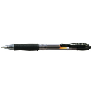 PILOT Recharge pour stylo encre gel BLS-G2-10, noir