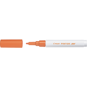 PILOT Marqueur à pigment PINTOR, fin, orange pastel