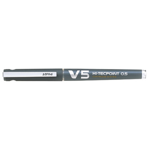 PILOT Stylo roller V5 Hi-Tecpoint, rechargeable, noir  - 14946