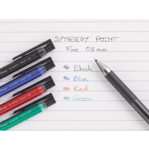 PILOT Recharge pour stylo roller SYNERGY POINT 0.5, noir