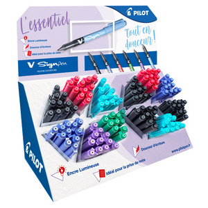 PILOT Stylo feutre V Sign Pen, présentoir de 144