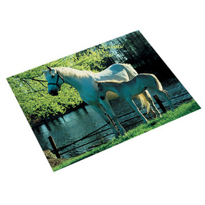 Läufer Sous-main cheval et poulain, 400 x 530 mm