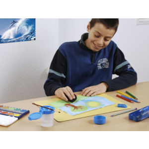 Läufer Boîte à éponge, rond, assorti