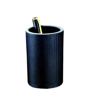 Läufer Plumier LA LINEA, en cuir, noir