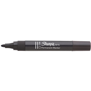 Sharpie Marqueur permanent M15, pointe ogive, noir