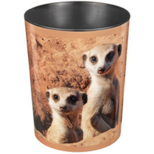 Läufer Corbeille à papier 'suricate', 13 litres, PP