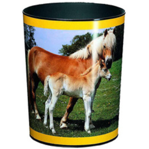 Läufer Corbeille à papier 'cheval à la cl'ture de prairie'