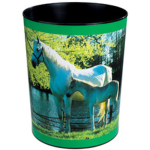 Läufer Corbeille à papier 'cheval à la cl'ture de prairie'