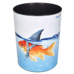 Läufer Corbeille à papier 'chien multicoloré'