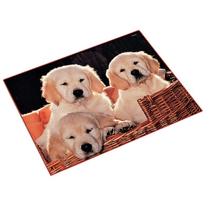 Läufer Sous-main 'chien multicoloré', 400 x 530 mm