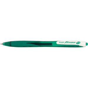 PILOT Stylo à bille RexGrip Begreen, rétractable, vert