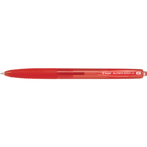 PILOT Stylo à bille rétractable SUPER GRIP G, rouge