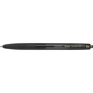 PILOT Stylo à bille rétractable SUPER GRIP G, noir