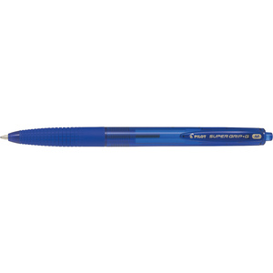 PILOT Stylo à bille rétractable SUPER GRIP G, bleu